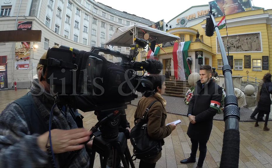 Documentary filming in Budapest, Hungary