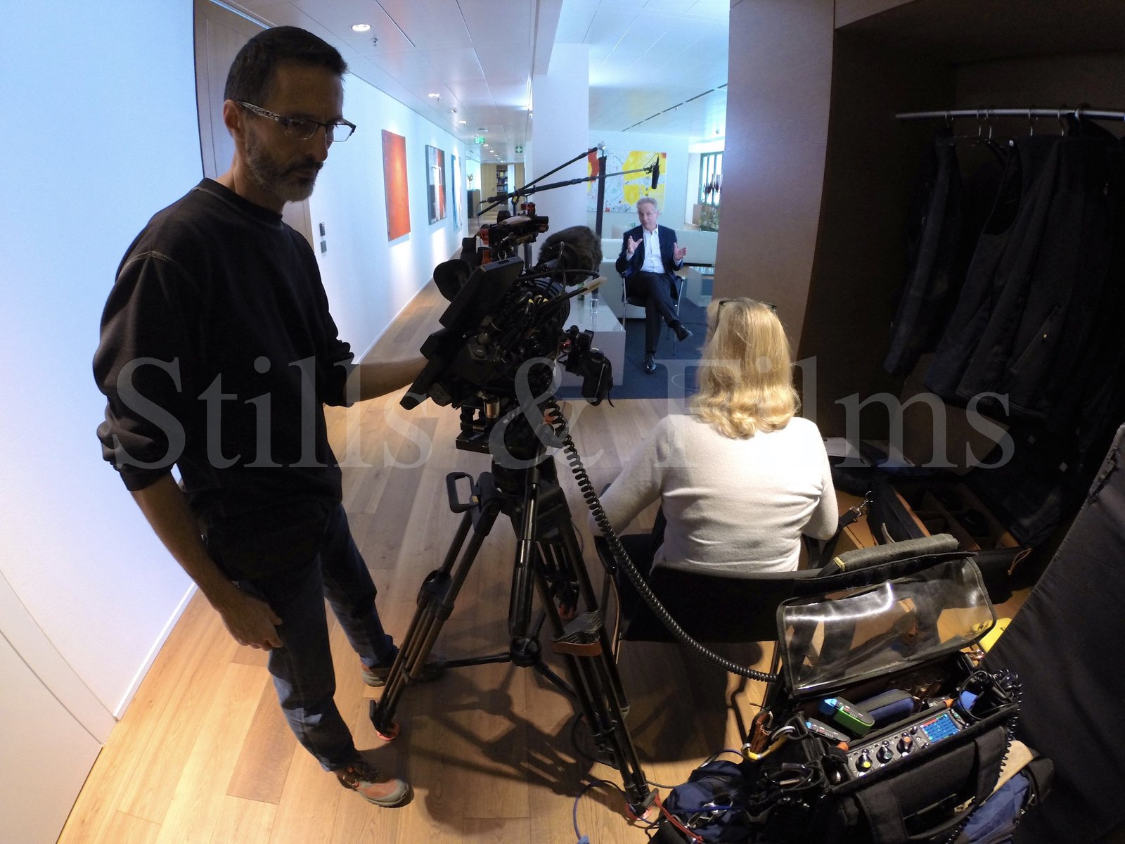 Video Crew Vienna interviewing Georg Kapsch