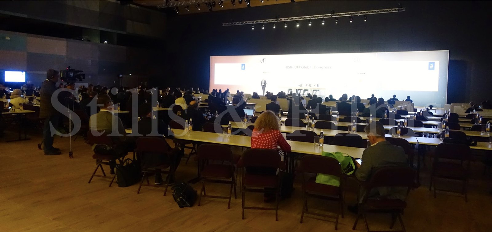 Video Crew St.Petersburg filming at the UFI conference
