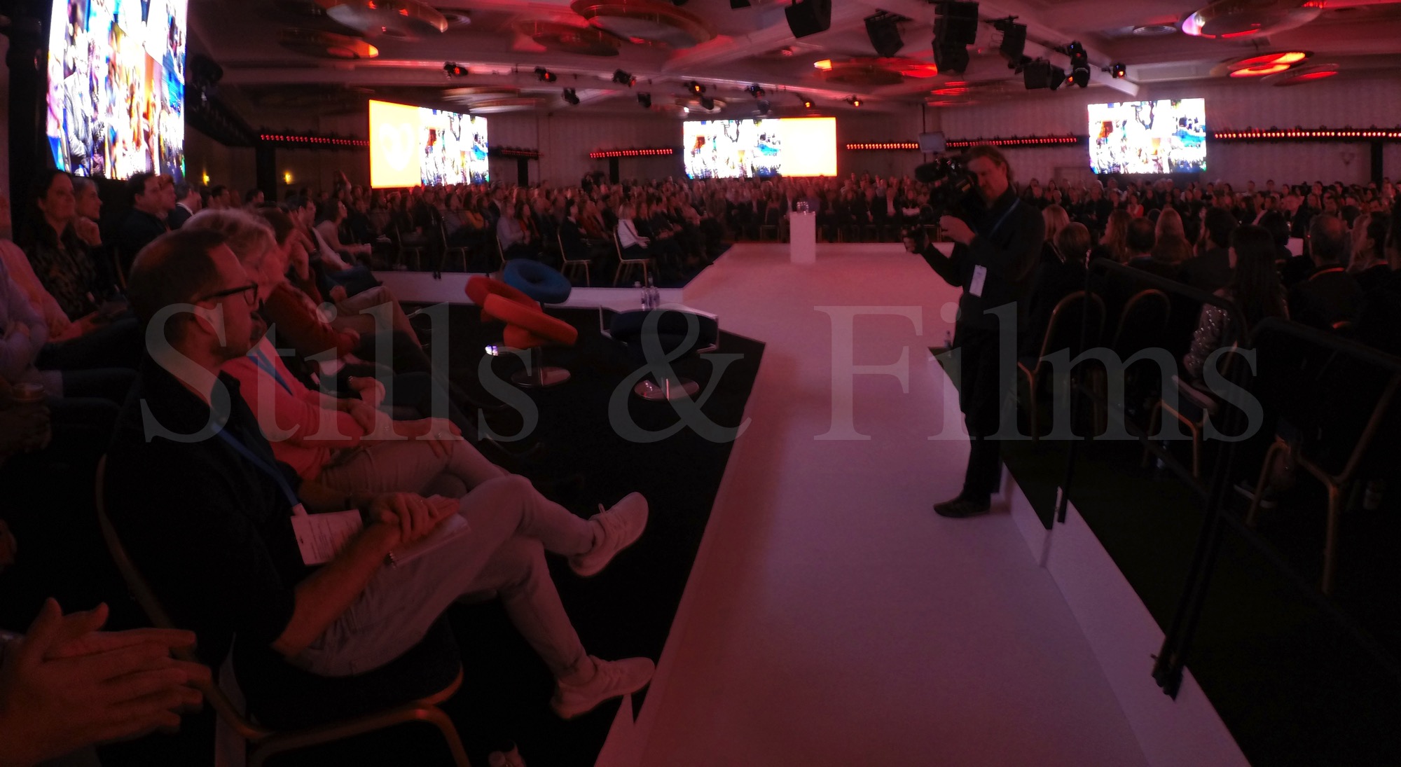 Filming Coca Cola's All Hands Meeting 4 in Munich, Germany 