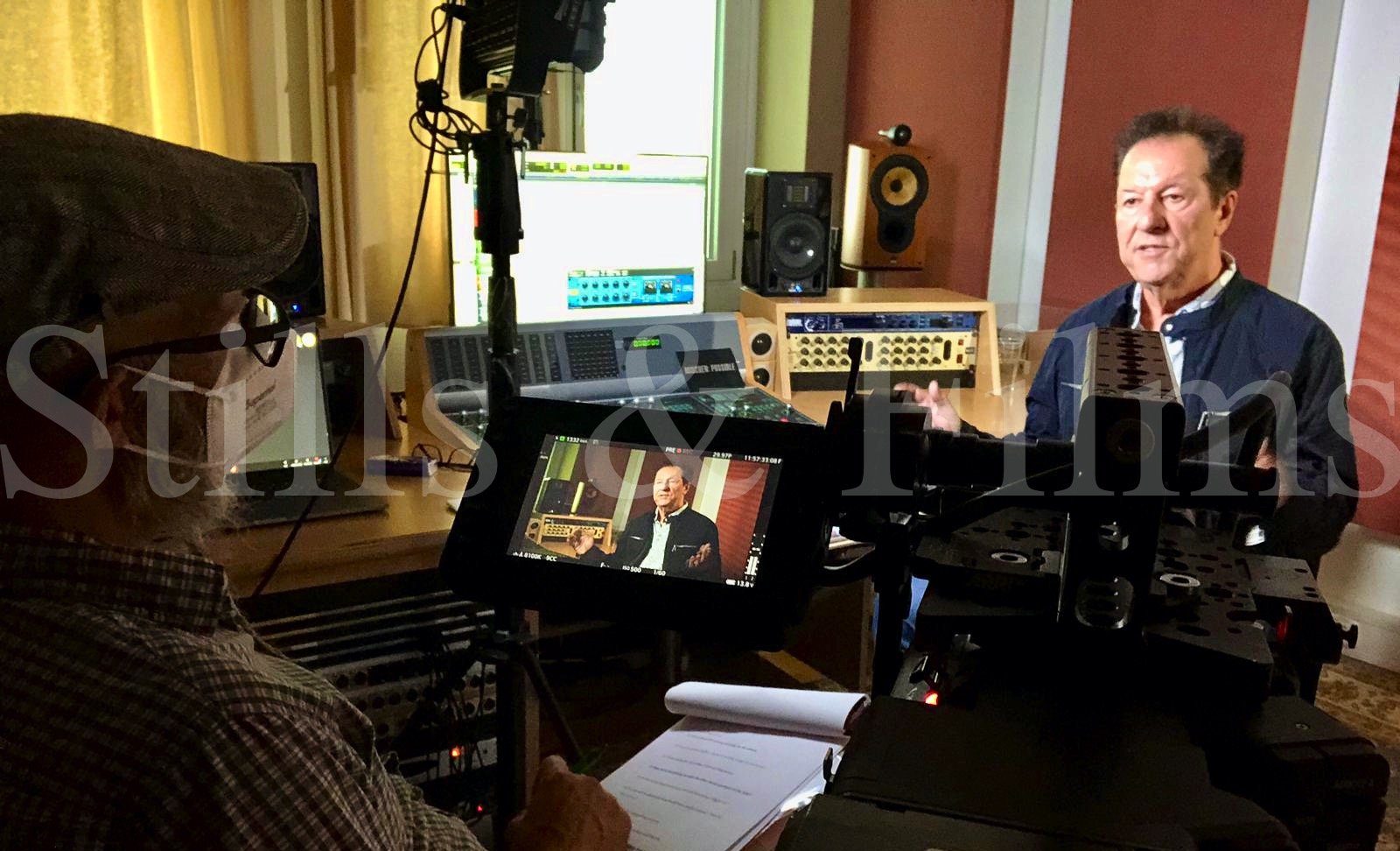 Scorpions documentary shoot in Munich, Germany