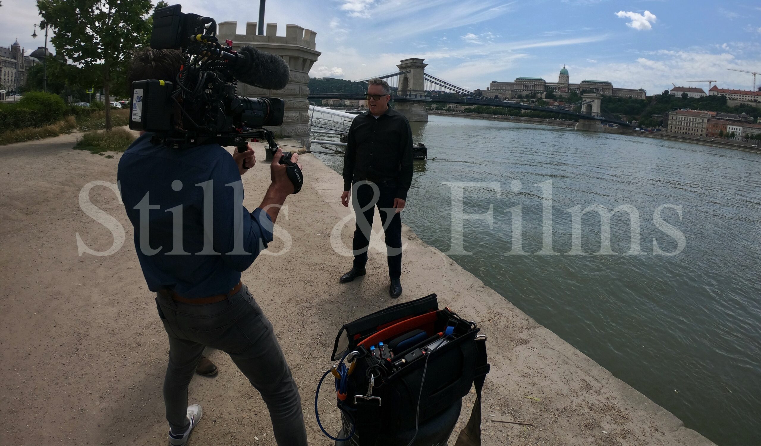 Filming at the Danube for Huawei in Budapest