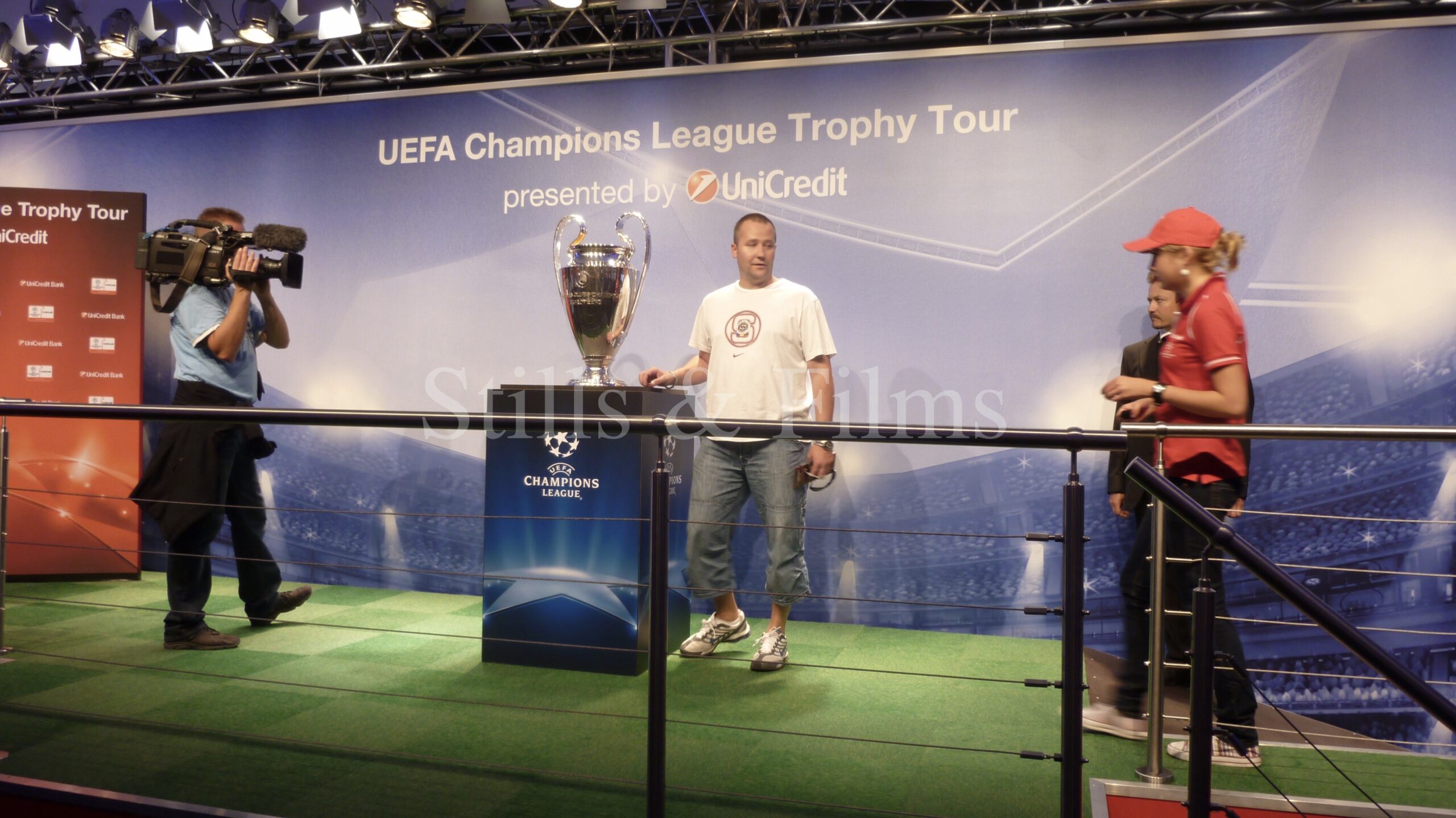 Video Production for the UEFA at Trophy Tour in Hungary
