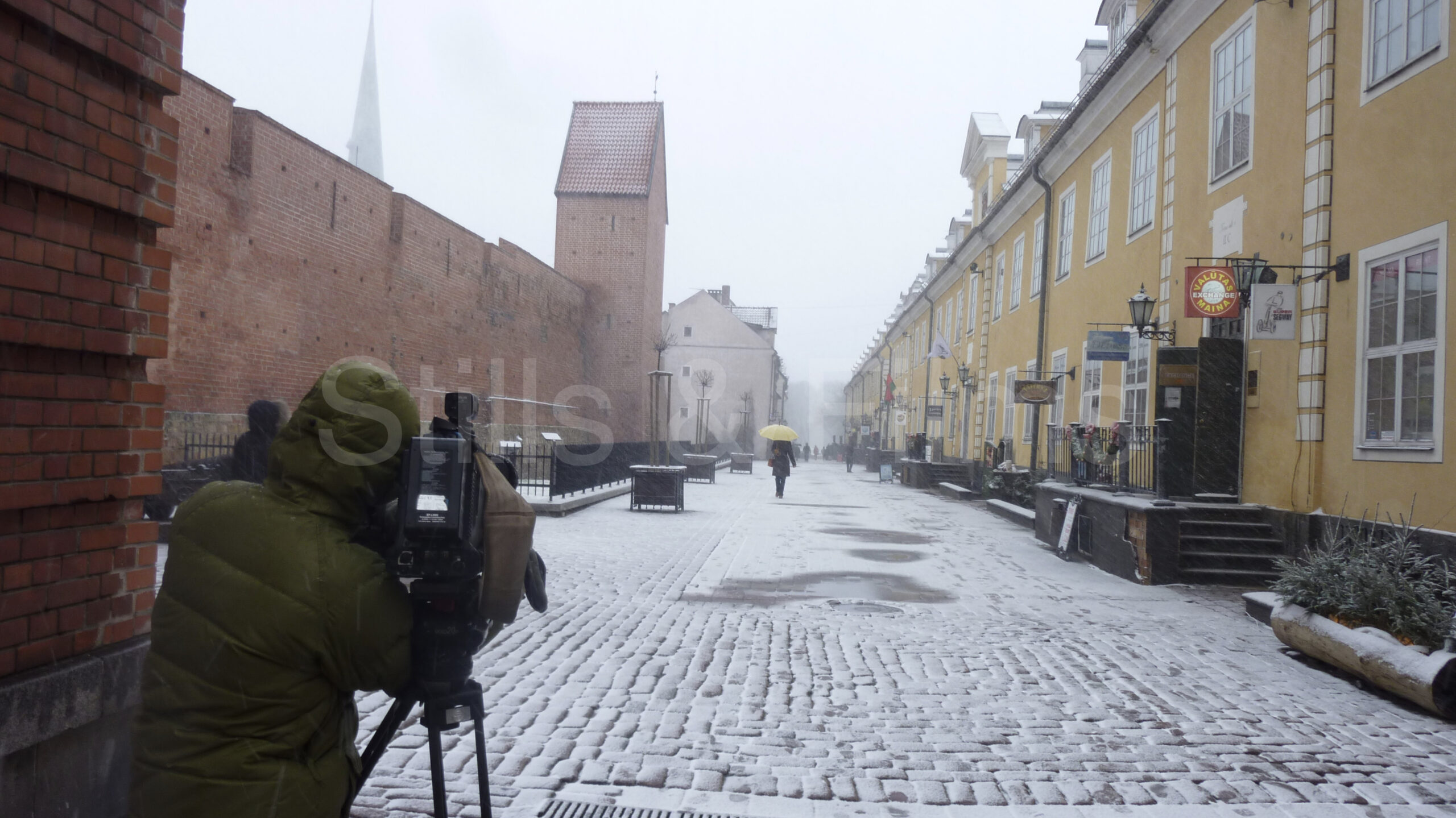 Our camera crew in Riga filmed for the UEFA in a Multi-Location Video Production project