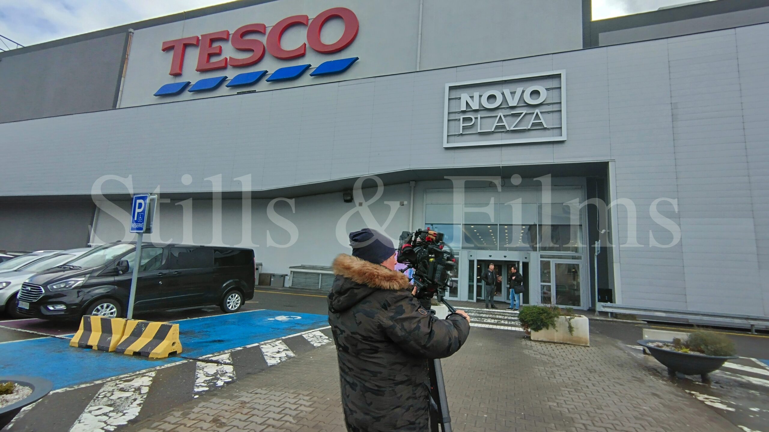 Corporate production services for TESCO in Prague