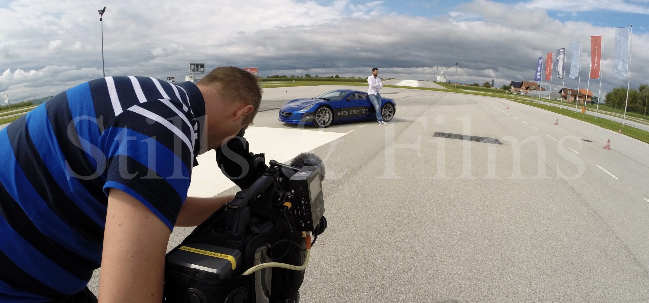 Corporate video production services provided at electric supercar producer Rimac near Zagreb, Croatia