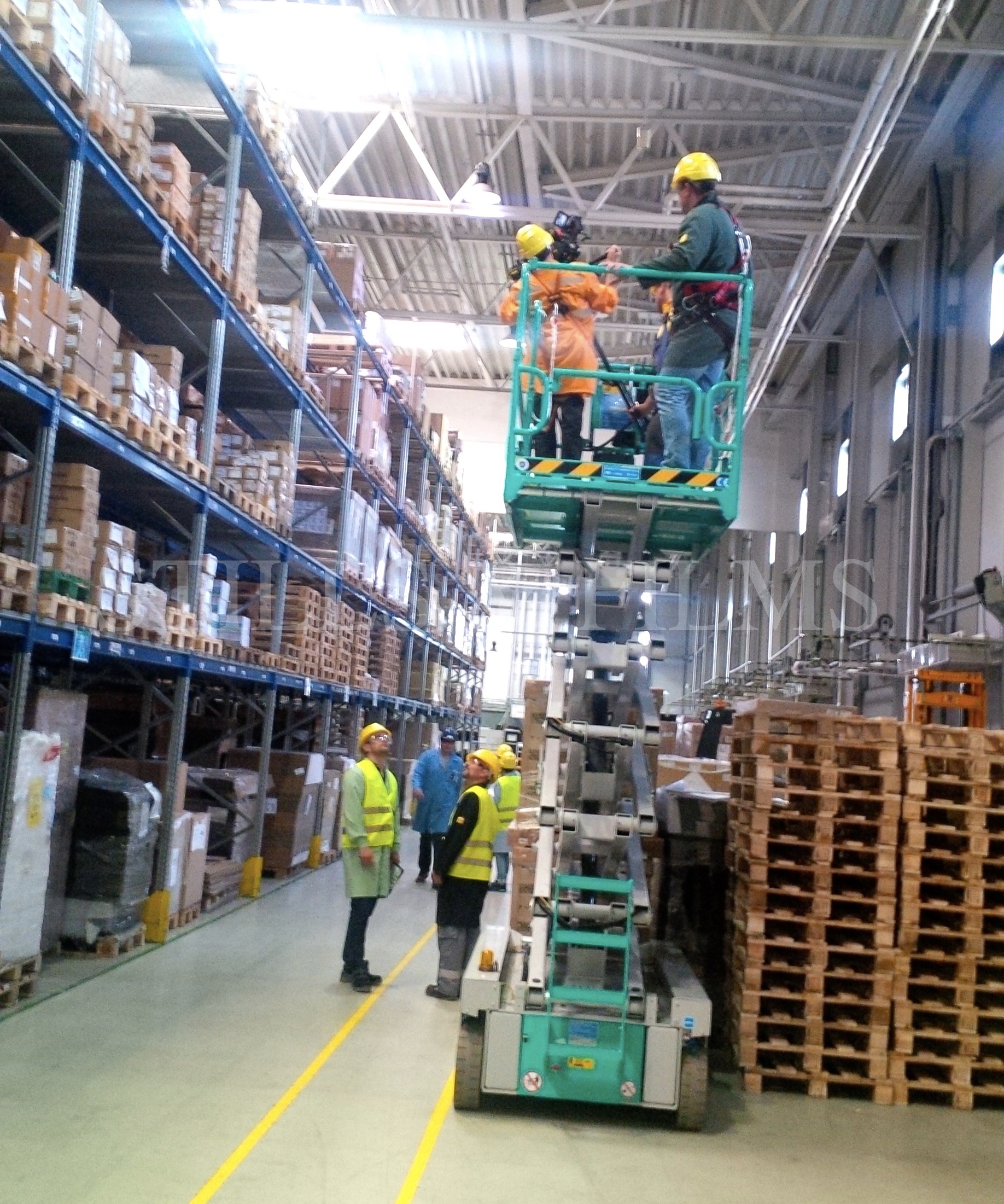 We are on a factory tour video shoot in Hungary.