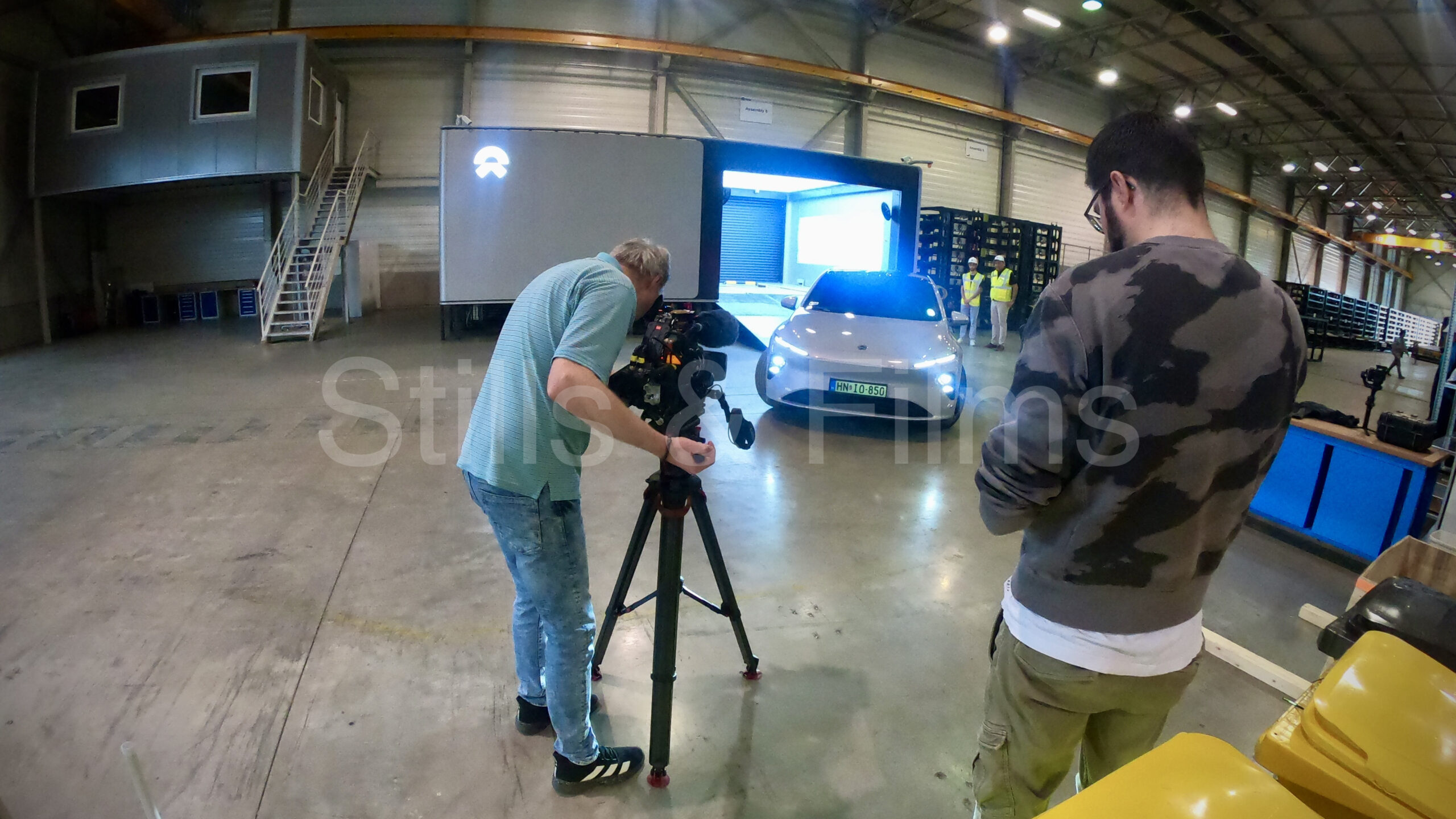 Our video crew worked with NIO, a Chinese electric car manufacturer