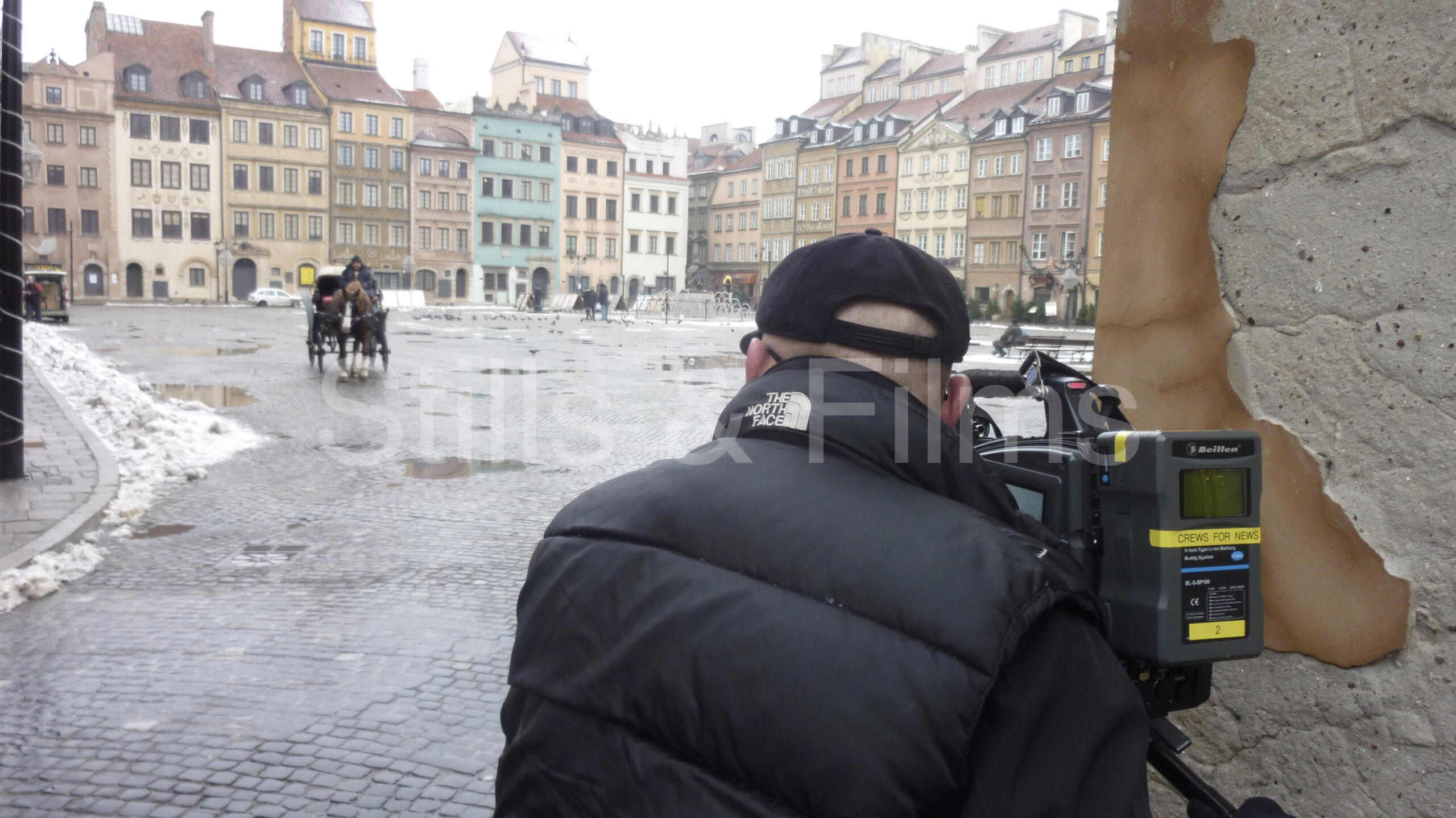 Our DOP films in the centre of historic old Warsaw.