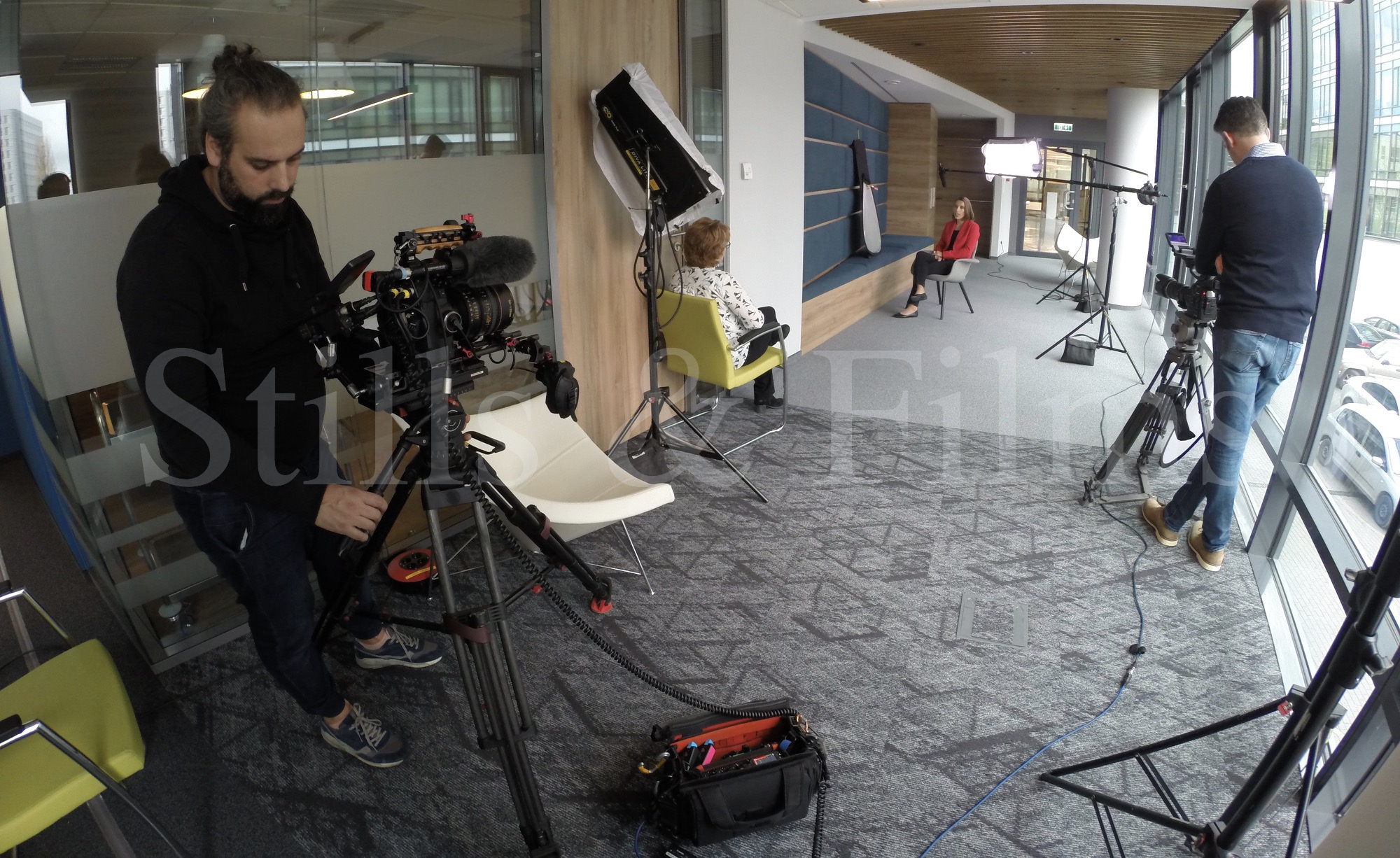 Corporate shoot in Warsaw for US client Abbott.