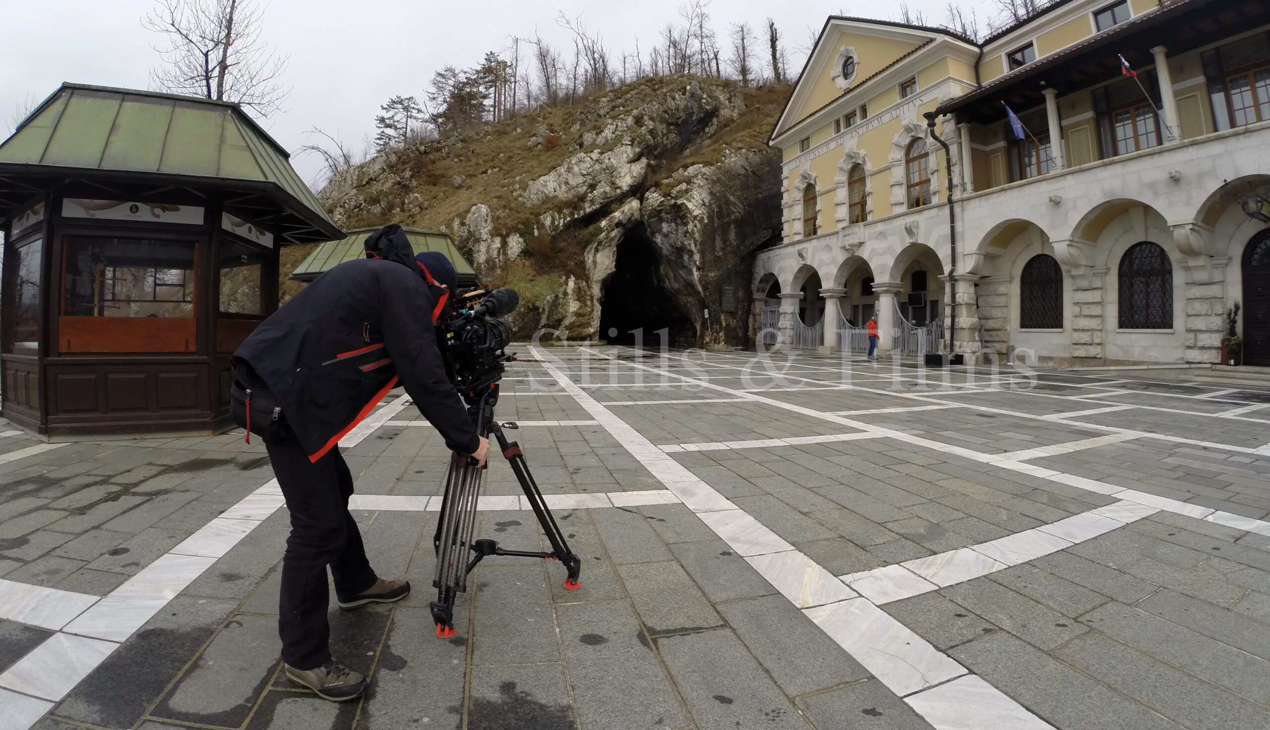 We were filming at the Postojna cave for Discovery channel.